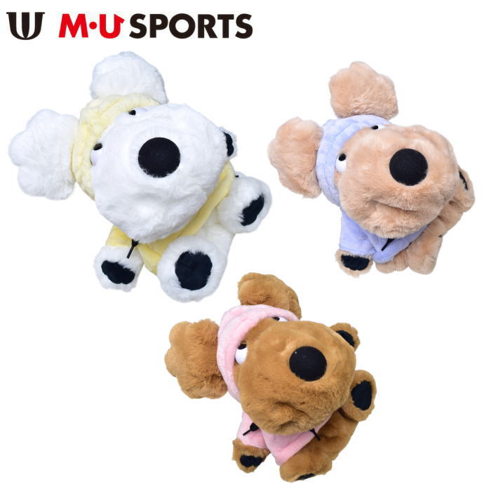 MUスポーツ ゴルフ M・U SPORTSドライバーヘッドカバー ユニセックス メンズ レディース 2025秋冬新作 送料無料DR エムユースポーツ 703r6552最強配送