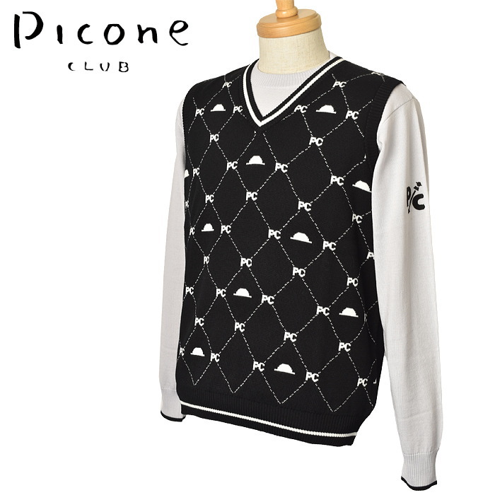 ファッション通販 30％OFFセールピッコーネ クラブ PICONE CLUBVネック