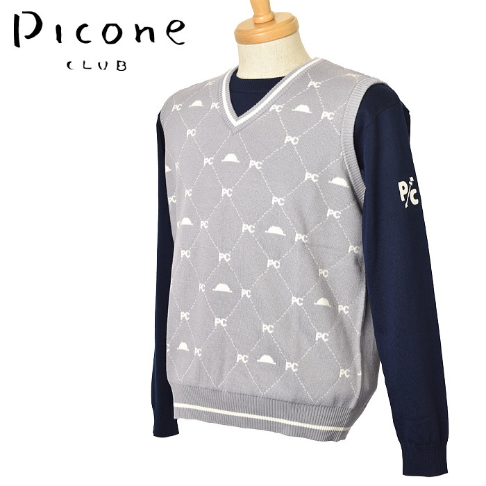 割り引き 30％OFFセールピッコーネ クラブ PICONE CLUBVネックニット