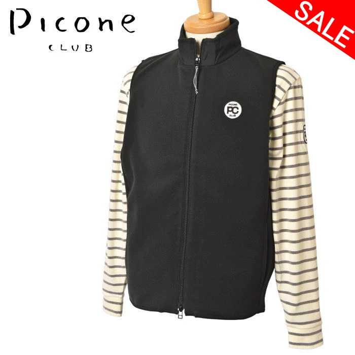 40％OFFセール ピッコーネ クラブ PICONE CLUB フリースベスト メンズ 2025秋冬新作 送料無料 L-LL トップス ピッコーネクラブ c544004 最強配送 アウトレット
