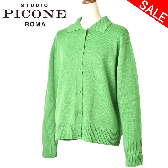 40％OFF大売り出し制作室 ピッコーネ STUDIO PICONE ROMA編み物ジレー レディース 2025秋冬新作 貨物輸送無料M-L トップス スタジオピッコーネ p518015最強送りとどける 逃げ口