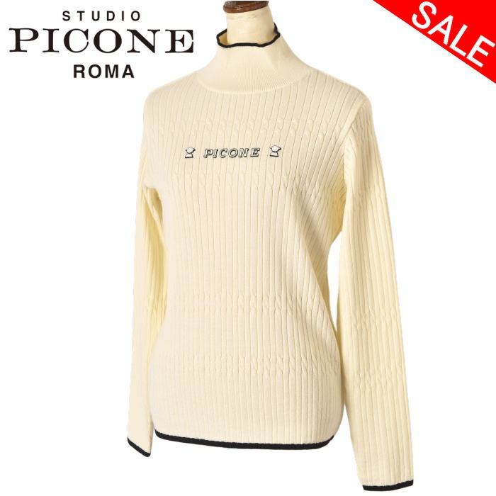 40％OFF大売り出し制作室 ピッコーネ STUDIO PICONE ROMA編み物ティーシャツ ティーシャツ レディース 2025秋冬新作 貨物輸送無料M-L トップス スタジオピッコーネ p518041最強送りとどける 降車口