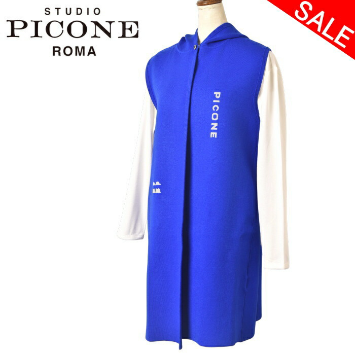 40％OFF大売り出し制作室 ピッコーネ STUDIO PICONE ROMAボンネット付き添い人ロングニットベスト レディース 2025秋冬新作 貨物輸送無料M-L トップス スタジオピッコーネ p518913最強送りとどける 降車口