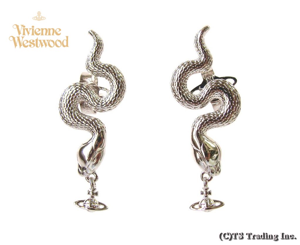 楽天市場 Vivienne Westwood ヴィヴィアンウエストウッド Avalon Snake Orb Stud Pierced Earrings スネーク 蛇 オーブ ピアス Sv あす楽対応 Ydkg K W3 送料無料 Smtb K プラッツティーズ楽天市場店