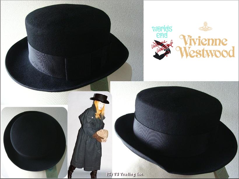 【楽天市場】Vivienne Westwood ヴィヴィアンウエストウッド★John-Bull hat 限定☆ジョンブル・ハット（BLACK