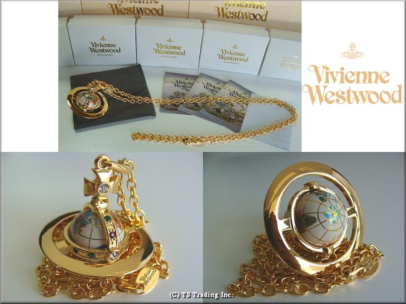 【楽天市場】 Vivienne Westwood ヴィヴィアンウエストウッド☆Earth Globe Orb Pendant (GOLD)新作
