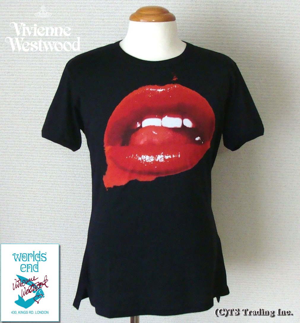 World's Endにて購入。Vivienne Westwood 唇Tシャツ | uzcharmexpo.uz
