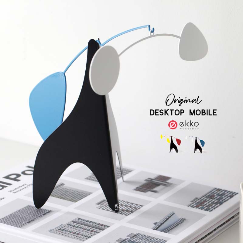 楽天市場】Ekko Workshop モビール 置き型 H20.5cm ブラック・ホワイト