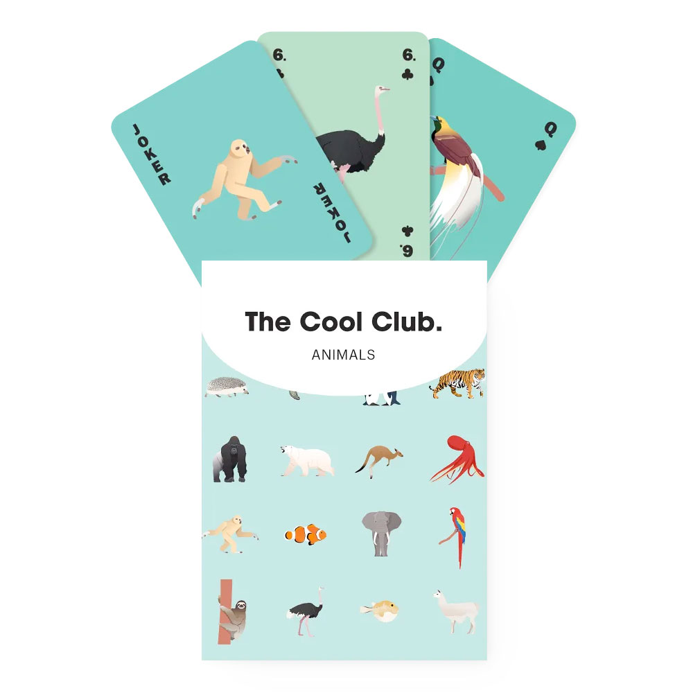 楽天市場 ザ クール クラブ アニマル The Cool Club Animals トランプ カード ゲーム 動物 魚 おしゃれ Play Design Play