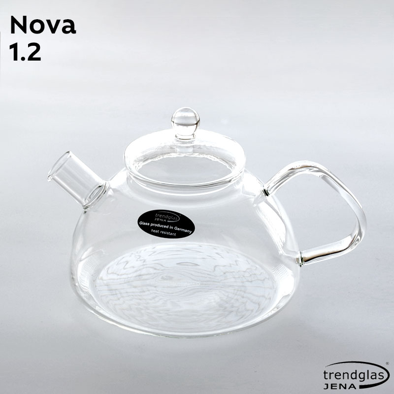 ノヴァ 1.2 Trendglas-Jena Nova 1.2 1.2L 流行り水飲みイエナ 耐熱瑠璃 直火 湯わかし 湯わかし