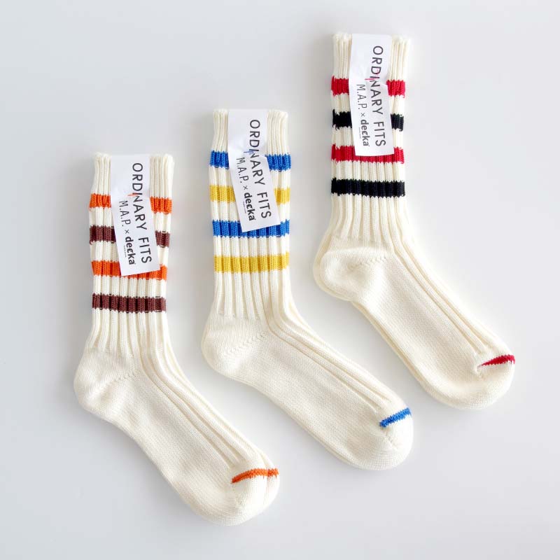 【楽天市場】ORDINARY FITS × decka M.A.P HEAVY WEIGHT SOCKS ヘビー ウェイト ソックス デカ