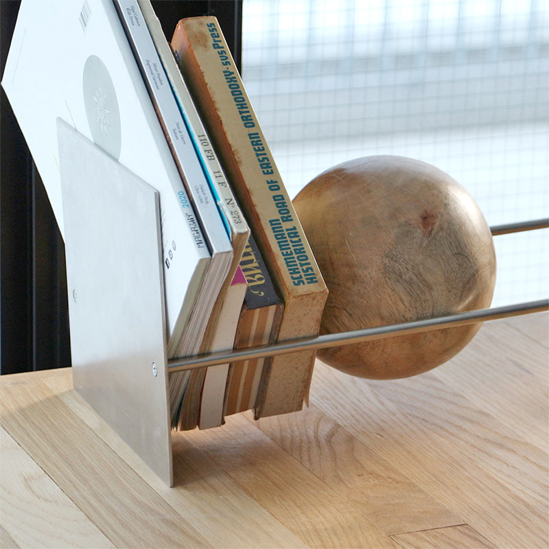 スロープブックエンド Slope Book End HERE ヒア ゴールド