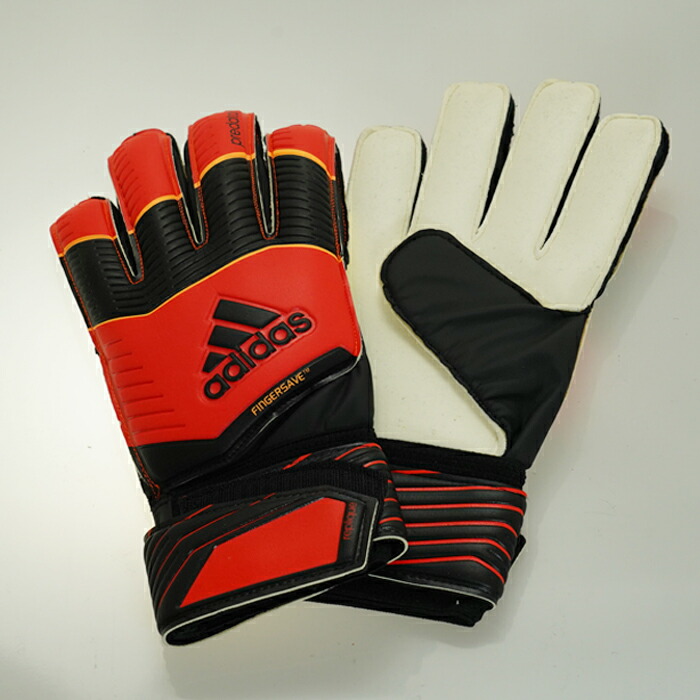 サッカー フットサル キーパーグローブ Gkグローブ アディダス プレデター フィンガーセーブレプリカ Red Blk レッドブラック Dcw40 Psicologosancora Es