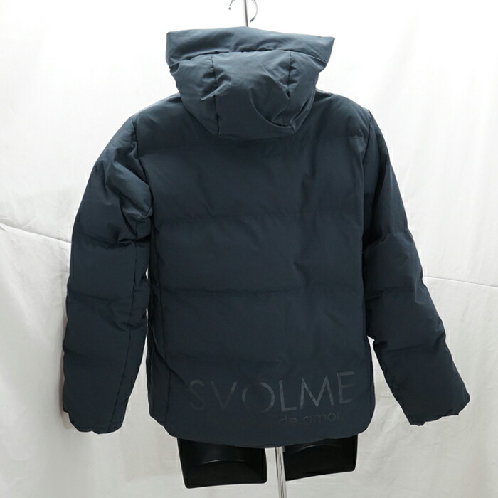 最新入荷 ブラック スボルメ svolme デカロゴ‼️ ダウンジャケット L メンズ - ダウンジャケット
