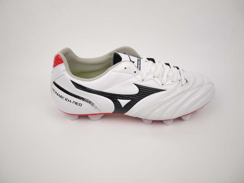 サッカー サッカー サッカースパイク シューズ Mizuno ミズノ シューズ モナルシーダ Neo Sw Kl Sw White Black Red P1ga2709 サッカーショップ プレイヤーズ甲高 幅広選手にオススメのスーパーワイドフィットモデル