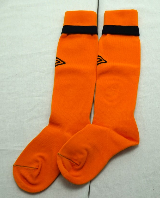 楽天市場】【Jr】【アンブロ ストッキング】オレンジ×ブラック