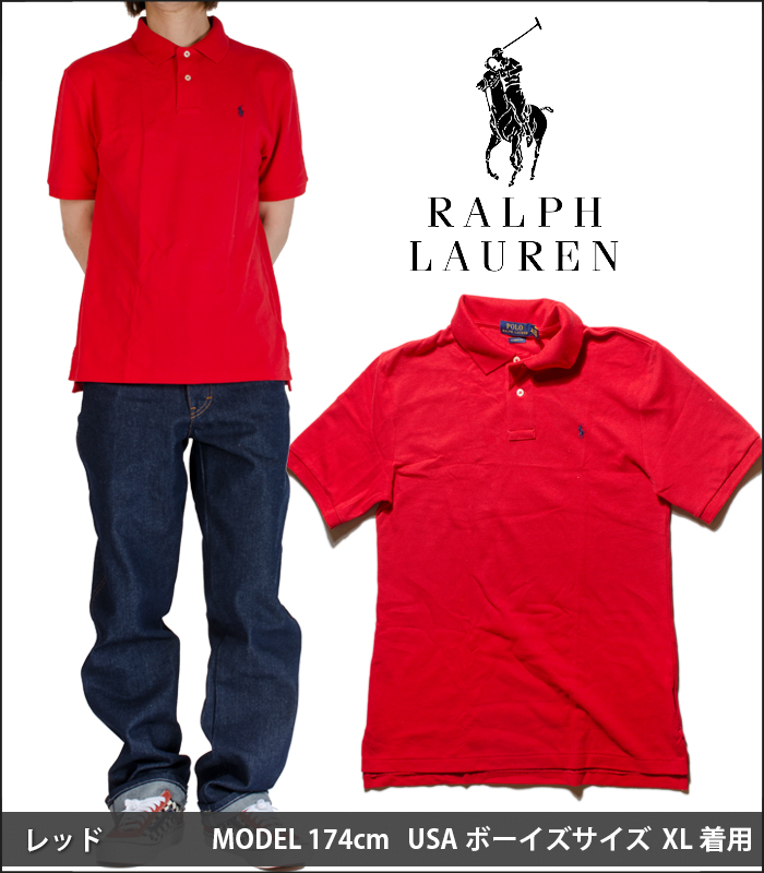 red shirt ralph lauren