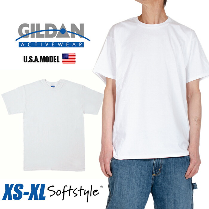 GILDAN SHADOWS 限定Tシャツ Lサイズ ホワイト GILDAN GILDAN（ギルダン）：6.0オンス ウルトラコットン T