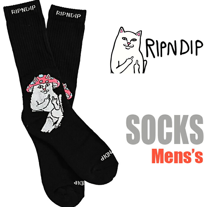 楽天市場】リップンディップ ソックス RIPNDIP メンズ 男性 おしゃれ