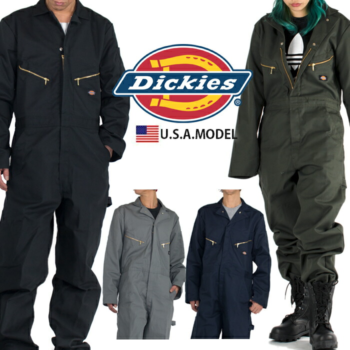 PLAYERZ Rakuten Global Market DICKIES Dickies long sleeve coveralls