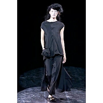 グランドセール Femme Yamamoto ファムyohji ポイント倍 ヨウジヤマモト シルクマジックテープ留め変形ワンピース レディース 黒1 中古 K Sssmcollegeofagri Com