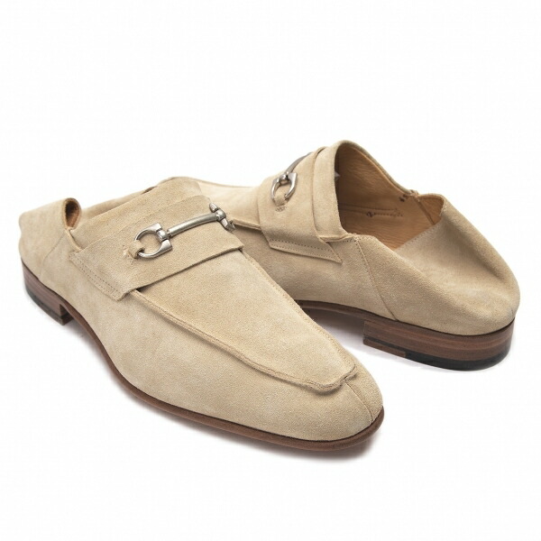 年のクリスマスの特別な衣装 その他 Mella ディメッラdi ガンチーニスウェードローファー メンズ ベージュ7 26位 中古 Eastgategroup Ge