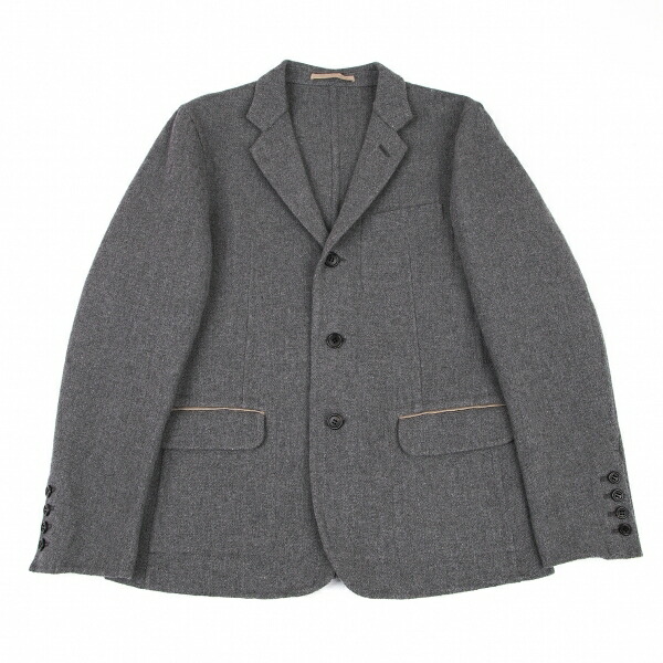 クリスマス特集 コート ジャケット ヘルムートラングhelmut Lang ウールジャケット グレー38 中古 メンズ Lombardionline It クリスマス特集 コート ジャケット ヘルムートラングhelmut Lang ウールジャケット グレー38 中古 メンズ Lombardionline It