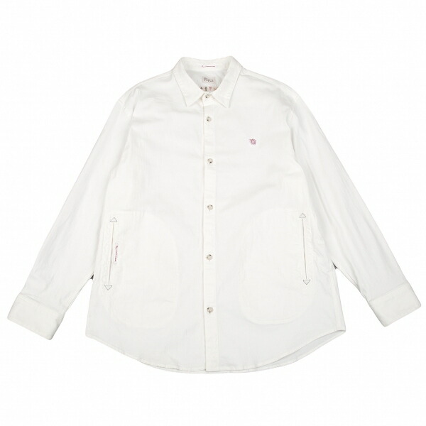 人気スポー新作 メンズファッション コート ジャケット パパスpapas メンズ 白50l 中古 カジキワンポイントシャツジャケット Gs Louislegrand Com