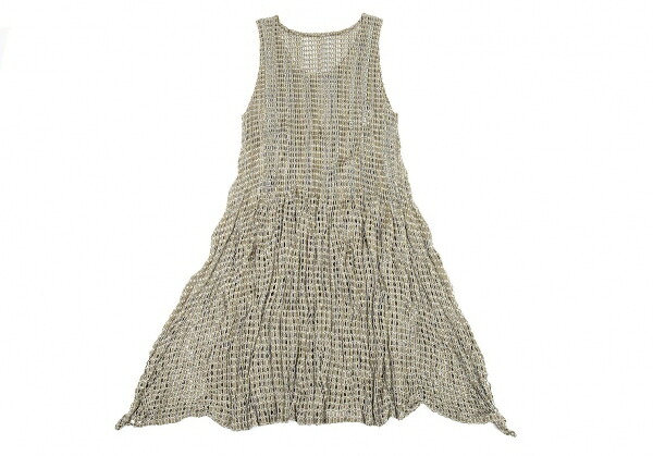超歓迎 プリーツプリーズpleats レディース モカ3 中古 ポリコットンネットワンピース Please ワンピース Williamsav Com