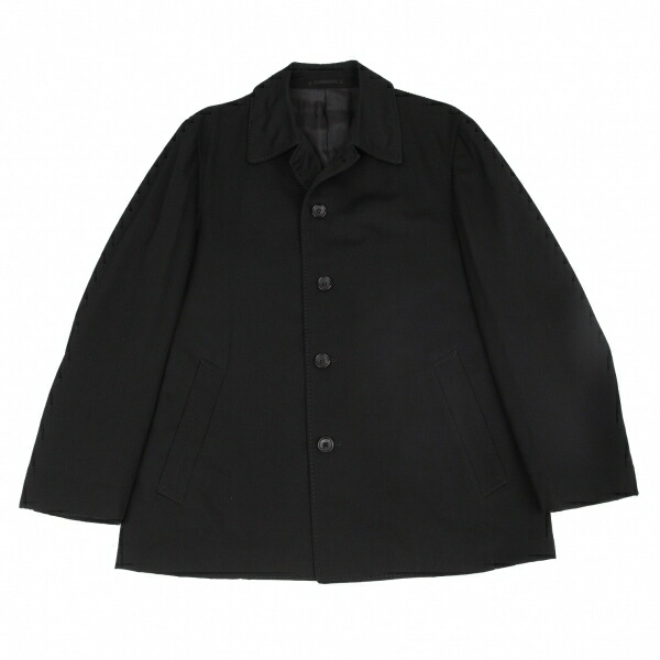 一部予約販売 メンズ 黒m 中古 ウールギャバステッチステンカラージャケット Plus Homme Garcons Des オムプリュスcomme コムデギャルソン メンズファッション コート ジャケット Www Elitcicekcilik Com Tr