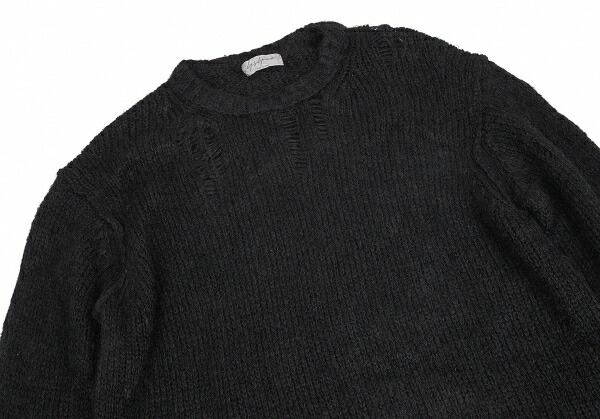 【 大感謝セール】ワンピースヨウジヤマモト プールオムYohji Yamamoto HOMME 黒3 アルパカシルク