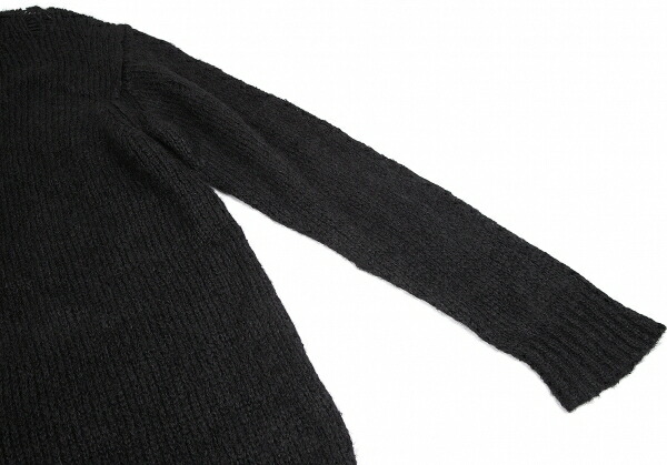【 大感謝セール】ワンピースヨウジヤマモト プールオムYohji Yamamoto HOMME 黒3 アルパカシルク