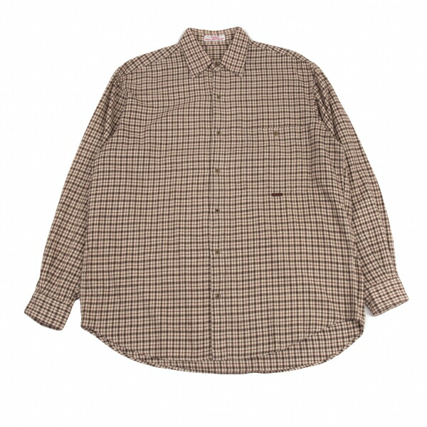 楽天市場】【中古】 パパスPapas バンドカラーチェック