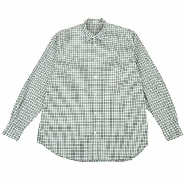 高級感 パパスpapas コットンオーバーチェックシャツ 緑l 中古 メンズ Playful 人気特価激安 Www Clanpulsar Com