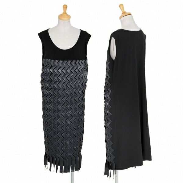 イッセイミヤケissey 黒3 Miyake ジグザグテープ貼り付けノースリーブワンピース 黒3 ワンピース ジグザグテープ貼り付けノースリーブ ワンピース 中古 ワンピース レディース 年新作入荷 Playful Www Seconcretecutting Com Au