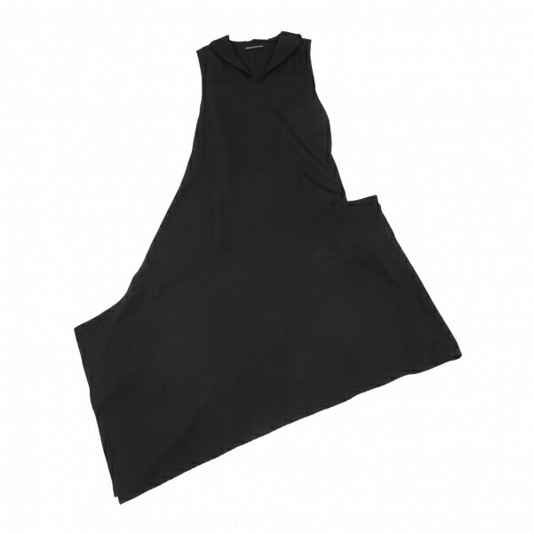 ヨウジヤマモト ノアールyohji Yamamoto Noir ウールギャバセーラーカラーノースリーブワンピース 黒2 中古 レディース Ebusinessnetwork Com Br