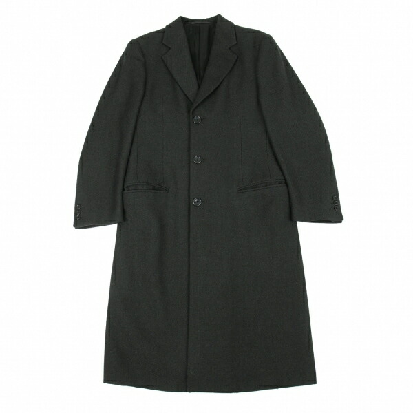 アルマーニ コレッツォーニ Armani Collezioni ウールチェスターコート 深緑46 中古 メンズ Mozago Com