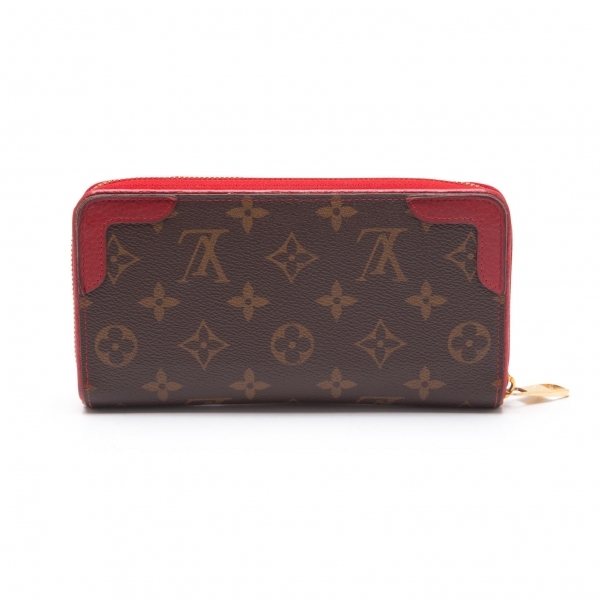 ルイヴィトンLouis Vuitton レティーロ 長財布 モノグラムジッピー