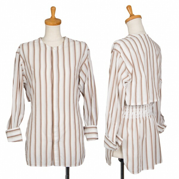 楽天市場】Tanaka Daisuke タナカ ダイスケ 23SS white LOVE blouse