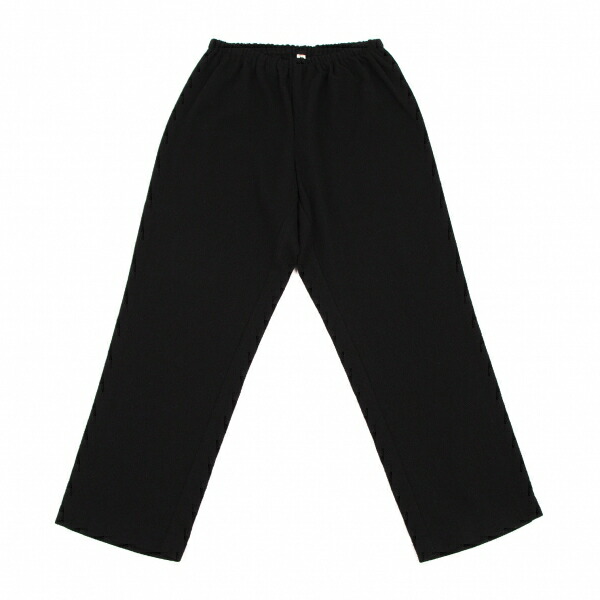 【中古】 コムデ給仕COMME des GARCONS ウールナイロンストレッチイージーパンツ 黒S【レディース】 パンツ-ボトムス