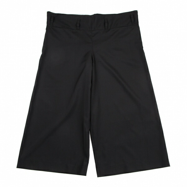 【中古】 イッセイミヤケISSEY MIYAKE 132 5. スクエアフラットワイドパンツ 黒1【レディース】｜PLAYFUL
