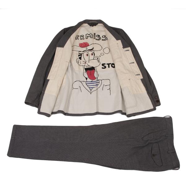 希少良品✨　コムデギャルソンオムドゥ　セットアップ　AD1996 ヴィンテージ COMME des GARCONS HOMME コムデギャルソンオム AD1996 HJ