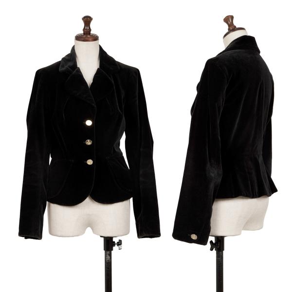 ☆Vivienne Westwood☆新品未使用☆ジャケット☆サイズ42☆タグ付 ヴィヴィアンウエストウッドVivienne Westwood 旧赤タグ ベロア