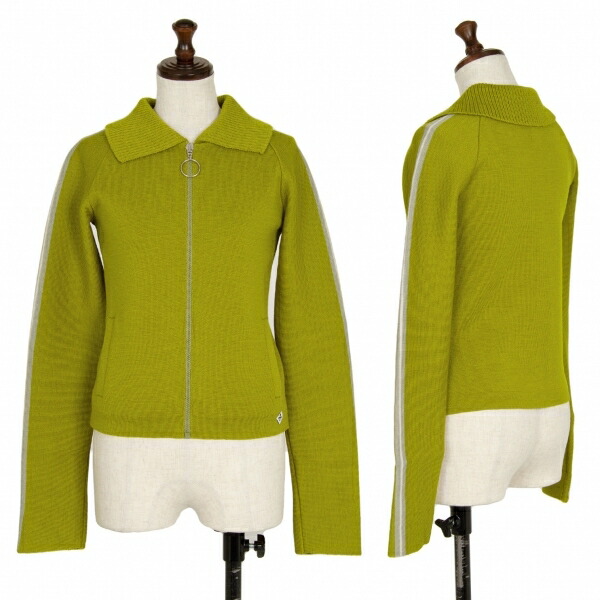 CHRISTOPHE LEMAIRE スエード ニットブルゾン ジップジャケット 楽天市場】【中古】CHRISTOPHE LEMAIRE クローバータグ ジップ