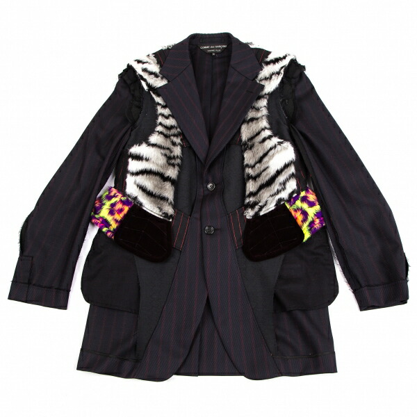 コムデギャルソン オムプリュス　garcons homme 21SS ライダース 中古・古着通販】COMME des GARCONS HOMME PLUS