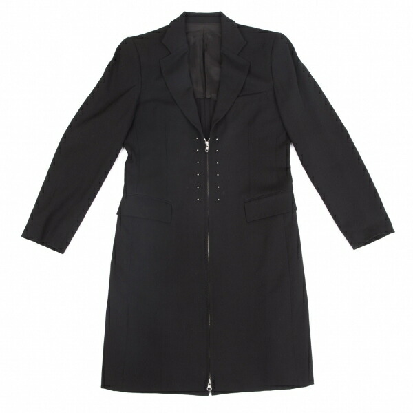 Jean Paul Gaultier チェスターコート ブラック archive 楽天市場】Jean Paul Gaultier ジャンポールゴルチエ ストライプ