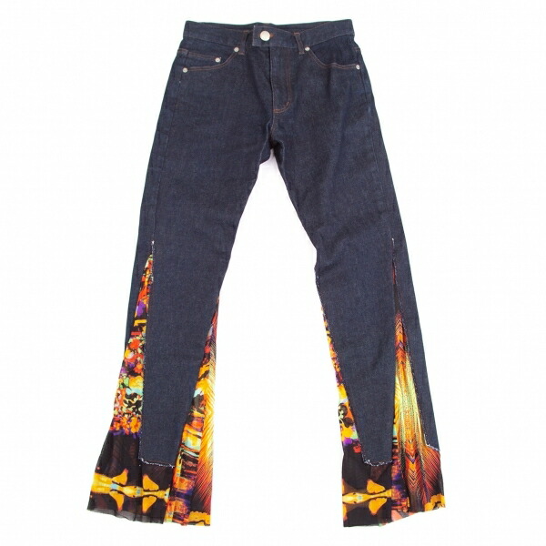 濃紺美品リーバイス501ジャンポールゴルチェw30革パッチセルビッジチェーン 濃紺美品リーバイス501ジャンポールゴルチェw30革パッチ