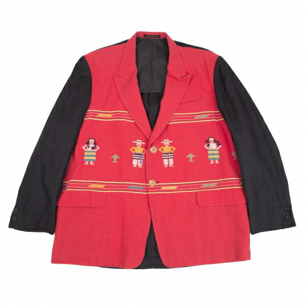 ヨウジヤマモトプールオム 1992aw コート 金ボタン ビンテージ YOHJI YAMAMOTO Gold Button Double Jacket | HUES 福岡セレクト