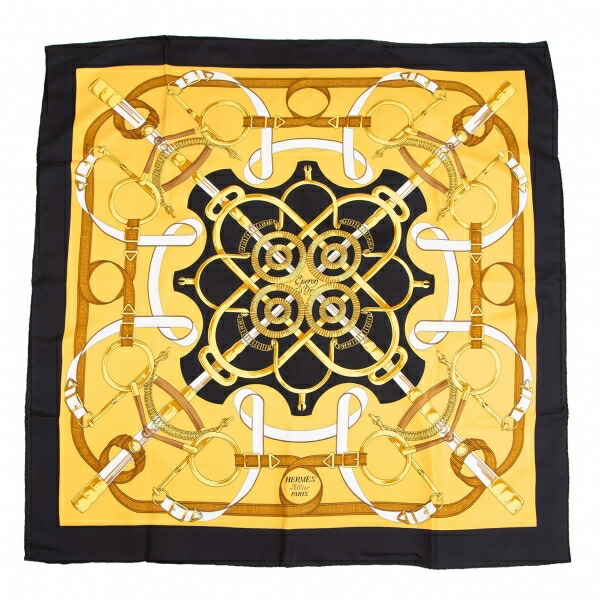 楽天市場】【エルメス】Hermes カレ90 PAVEMENT ペイヴメント シルク