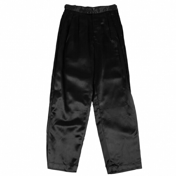 イッセイミヤケ　スラックスナイロン ISSEY MIYAKE #apc イッセイミヤケ ISSEYMIYAKE パンツ M 黒